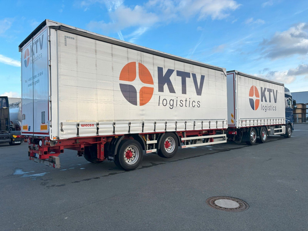 DAF SSC XF 480 Jumbo + Anh Wecon Staplerhalterung - شاحنة ستارة, مقطورة ستارة: صور 4 DAF SSC XF 480 Jumbo + Anh Wecon Staplerhalterung - شاحنة ستارة, مقطورة ستارة: صور 4