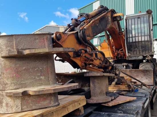 حفارة على عجلات FIAT HITACHI 130W3 (PIEZAS / DESGUACE): صور 10