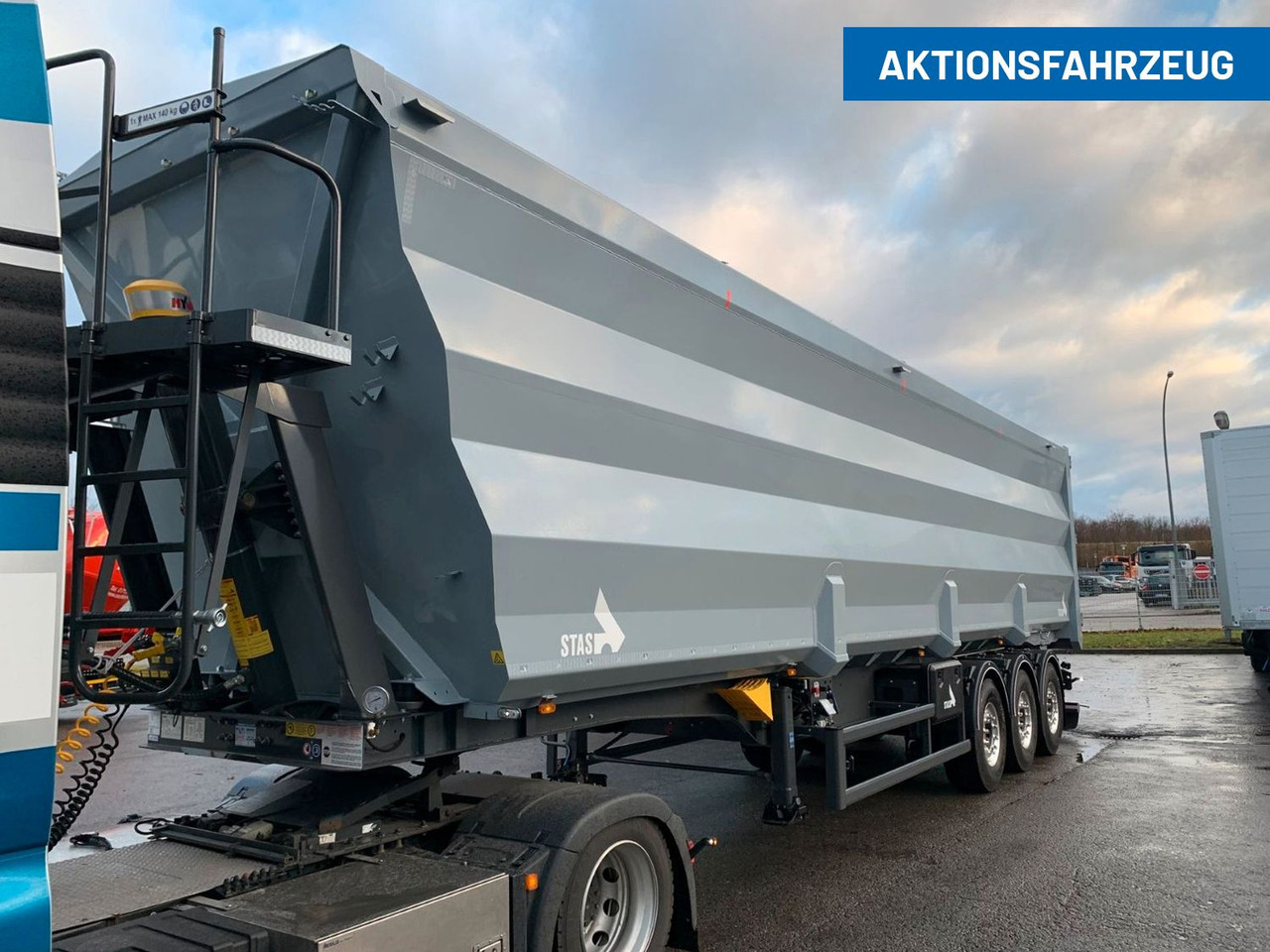 Stas ferroSTAR 68 cbm - قلابة نصف مقطورة: صور 1 Stas ferroSTAR 68 cbm - قلابة نصف مقطورة: صور 1
