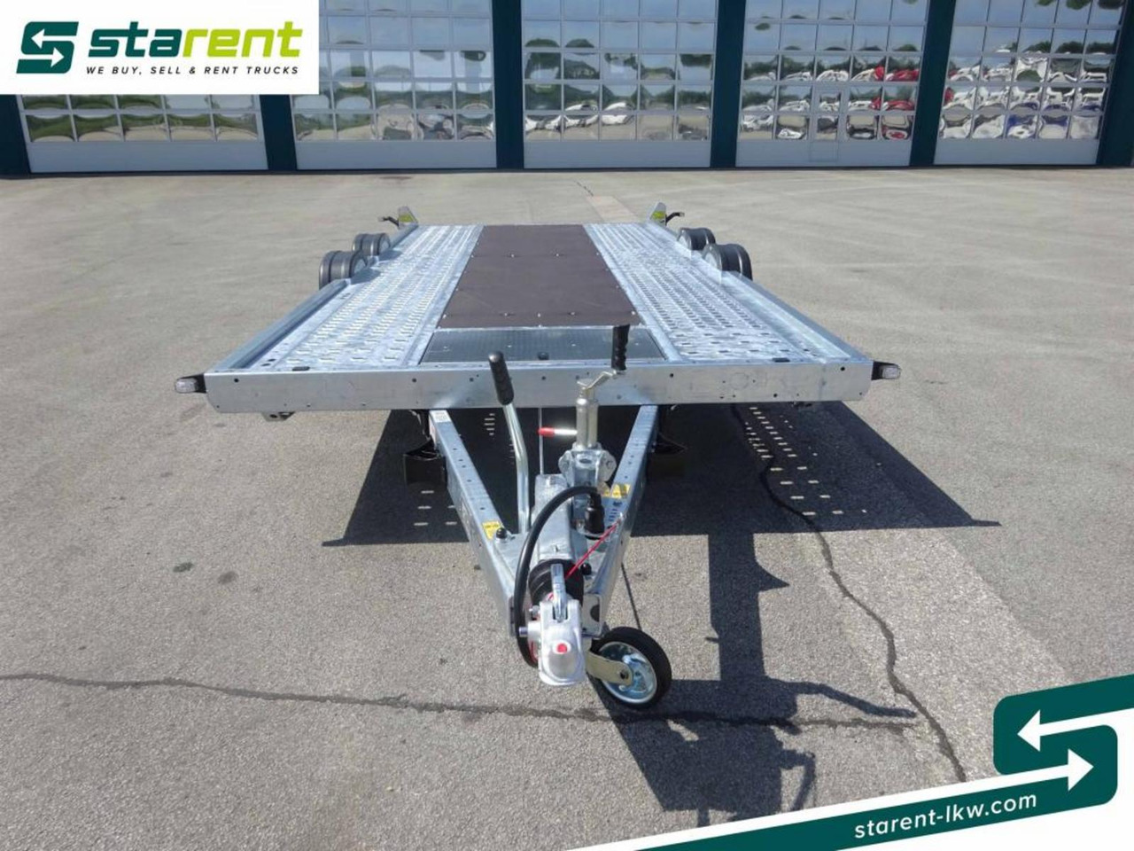 Brian James Trailers A-Transporter Rampen Alufelgen - شاحنة نقل سيارات مقطورة: صور 2 Brian James Trailers A-Transporter Rampen Alufelgen - شاحنة نقل سيارات مقطورة: صور 2