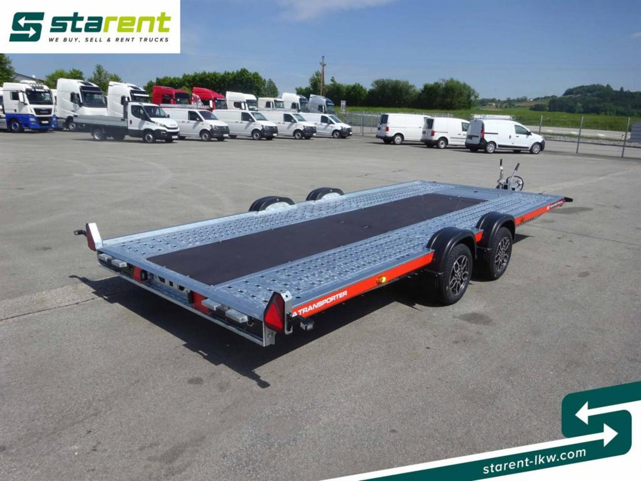 Brian James Trailers A-Transporter Rampen Alufelgen - شاحنة نقل سيارات مقطورة: صور 5 Brian James Trailers A-Transporter Rampen Alufelgen - شاحنة نقل سيارات مقطورة: صور 5