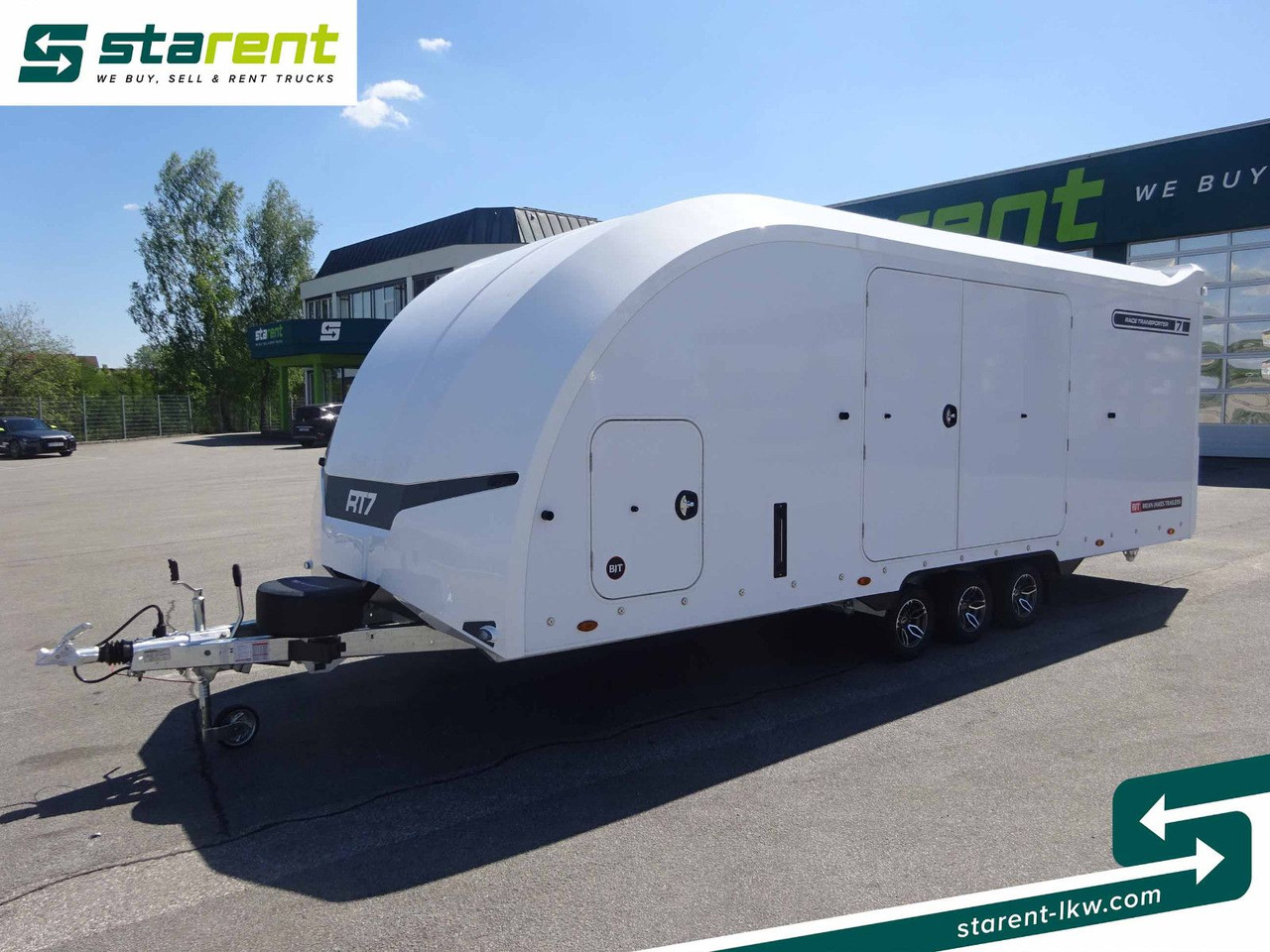 Brian James Trailers Race Transporter 7, Seilwinde - شاحنة نقل سيارات مقطورة: صور 1 Brian James Trailers Race Transporter 7, Seilwinde - شاحنة نقل سيارات مقطورة: صور 1
