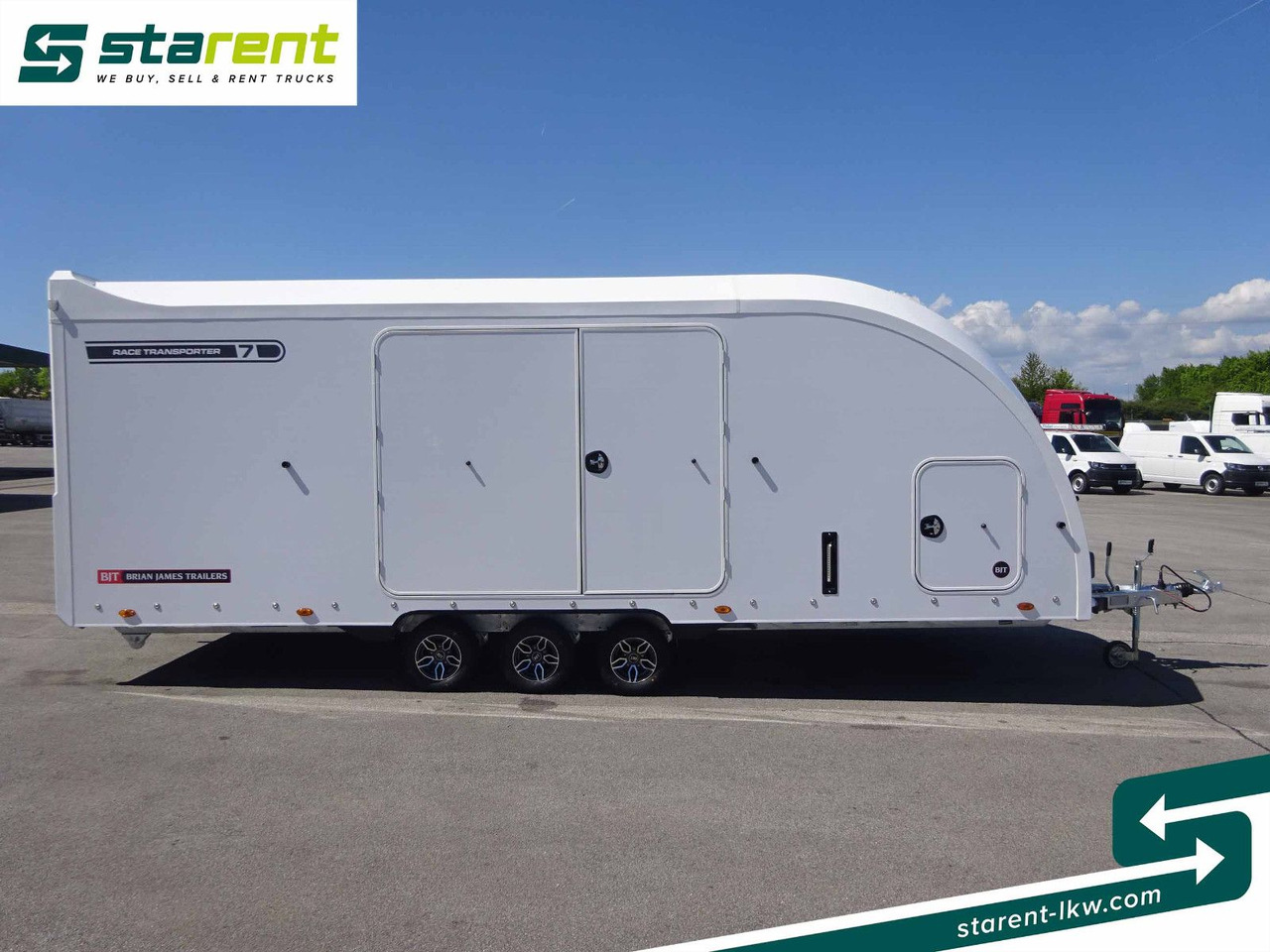 Brian James Trailers Race Transporter 7, Seilwinde - شاحنة نقل سيارات مقطورة: صور 4 Brian James Trailers Race Transporter 7, Seilwinde - شاحنة نقل سيارات مقطورة: صور 4