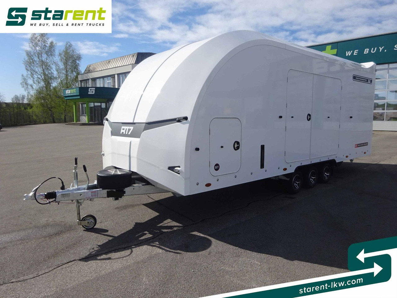 Brian James Trailers Race Transporter 7, Seilwinde - شاحنة نقل سيارات مقطورة: صور 1 Brian James Trailers Race Transporter 7, Seilwinde - شاحنة نقل سيارات مقطورة: صور 1