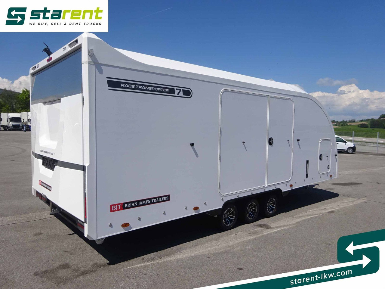 Brian James Trailers Race Transporter 7, Seilwinde - شاحنة نقل سيارات مقطورة: صور 5 Brian James Trailers Race Transporter 7, Seilwinde - شاحنة نقل سيارات مقطورة: صور 5