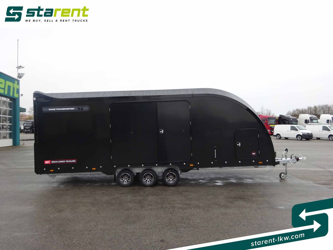 Brian James Trailers Race Transporter 7, Seilwinde - شاحنة نقل سيارات مقطورة: صور 4 Brian James Trailers Race Transporter 7, Seilwinde - شاحنة نقل سيارات مقطورة: صور 4