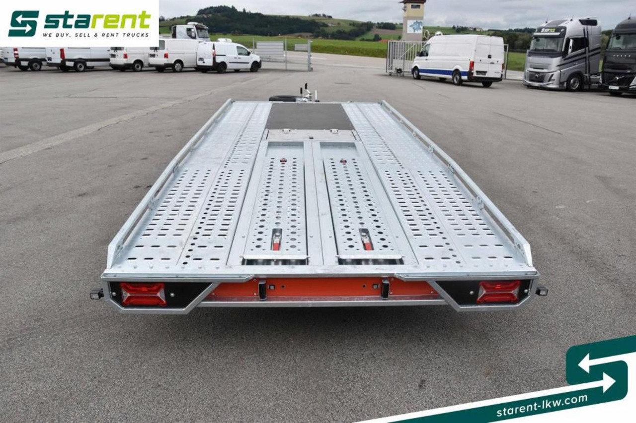 شاحنة نقل سيارات مقطورة جديد Brian James Trailers T-Transporter Rampen Seilwinde Kippbar Alu: صور 6