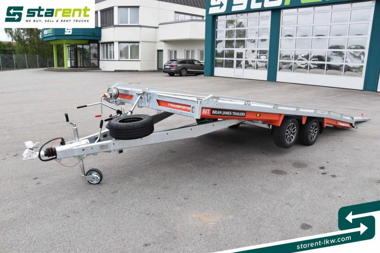 شاحنة نقل سيارات مقطورة جديد Brian James Trailers T-Transporter Rampen Seilwinde Kippbar Alu: صور 11