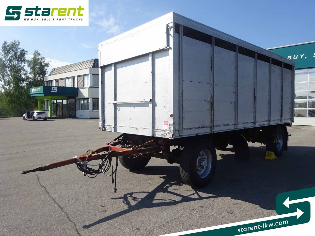 Draxler Fahrzeugbau 2-Achser, Viehtransport - شاحنة نقل المواشي مقطورة: صور 1 Draxler Fahrzeugbau 2-Achser, Viehtransport - شاحنة نقل المواشي مقطورة: صور 1