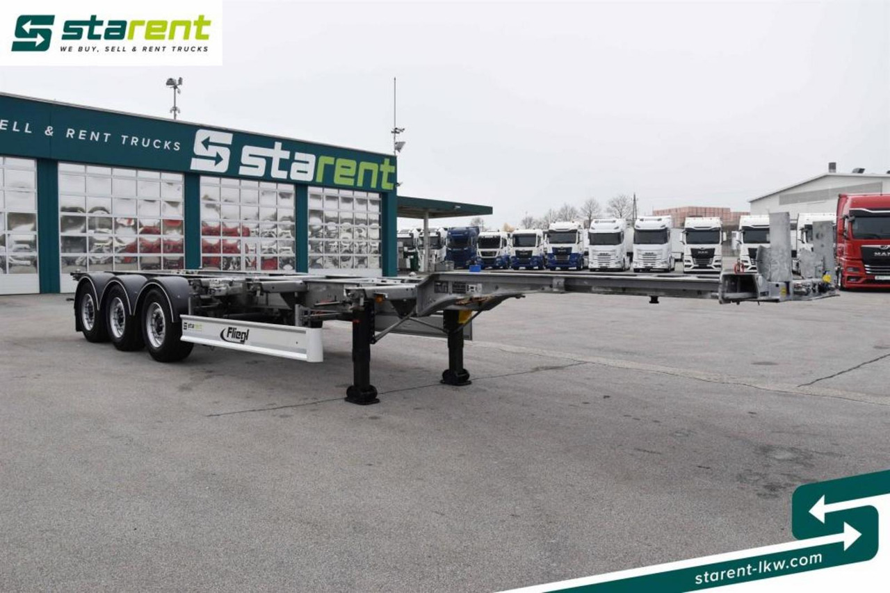 Fliegl Containerchassis ADR 1x20/2x20/1x30/1x40/1x45 - شاحنات الحاويات/ جسم علوي قابل للتغيير نصف مقطورة: صور 3 Fliegl Containerchassis ADR 1x20/2x20/1x30/1x40/1x45 - شاحنات الحاويات/ جسم علوي قابل للتغيير نصف مقطورة: صور 3