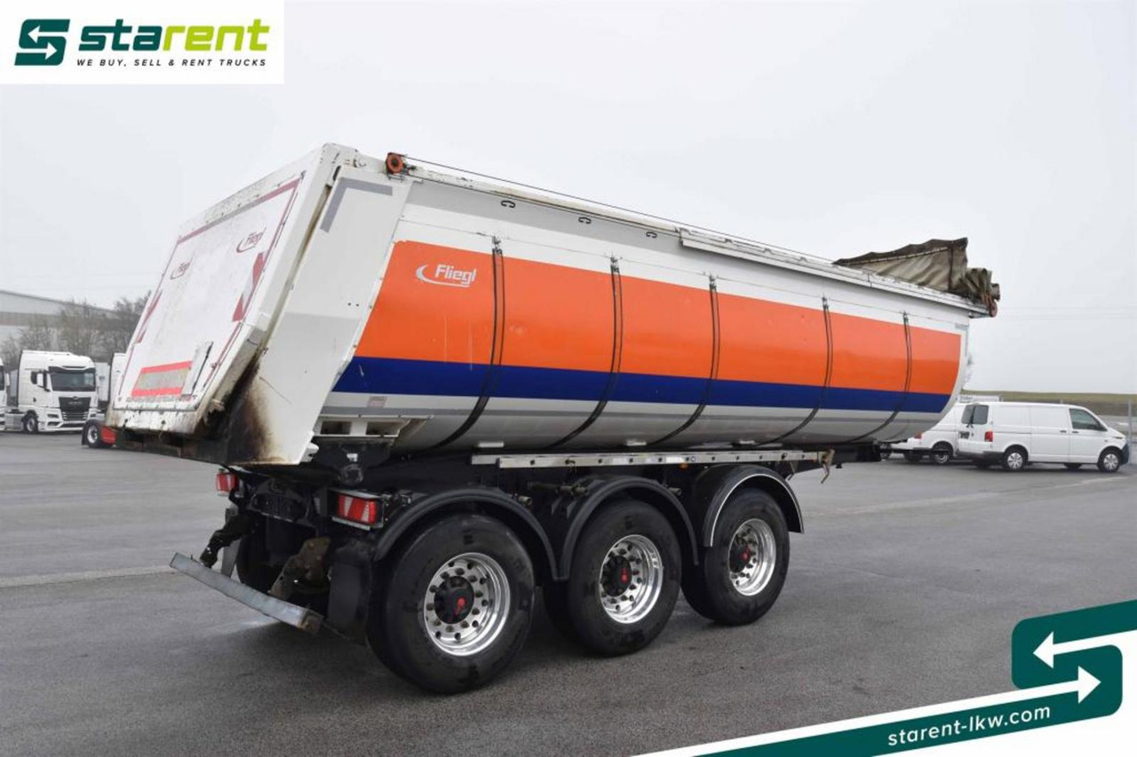 Fliegl Thermomulde 25m³ elektrisches Verdeck Liftachse - قلابة نصف مقطورة: صور 5 Fliegl Thermomulde 25m³ elektrisches Verdeck Liftachse - قلابة نصف مقطورة: صور 5