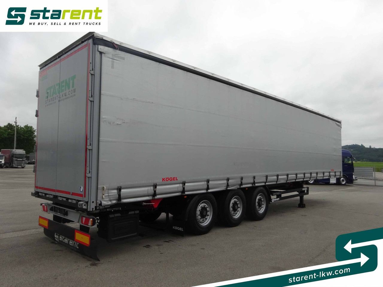 Kögel Tautliner, Liftachse, Hubdach, XL Zertifikat - الخيمة نصف مقطورة: صور 5 Kögel Tautliner, Liftachse, Hubdach, XL Zertifikat - الخيمة نصف مقطورة: صور 5