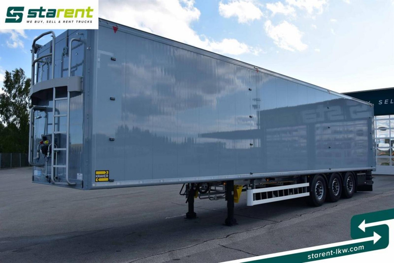 Kraker 10 mm 92m³ BPW-Achsen Funk. Verzinkt Liftachse - أرضية المشي نصف مقطورة: صور 1 Kraker 10 mm 92m³ BPW-Achsen Funk. Verzinkt Liftachse - أرضية المشي نصف مقطورة: صور 1