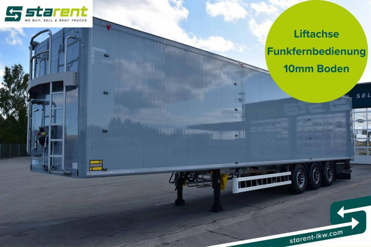 Kraker 10 mm 92m³ BPW-Achsen Funk. Verzinkt Liftachse - أرضية المشي نصف مقطورة: صور 1 Kraker 10 mm 92m³ BPW-Achsen Funk. Verzinkt Liftachse - أرضية المشي نصف مقطورة: صور 1