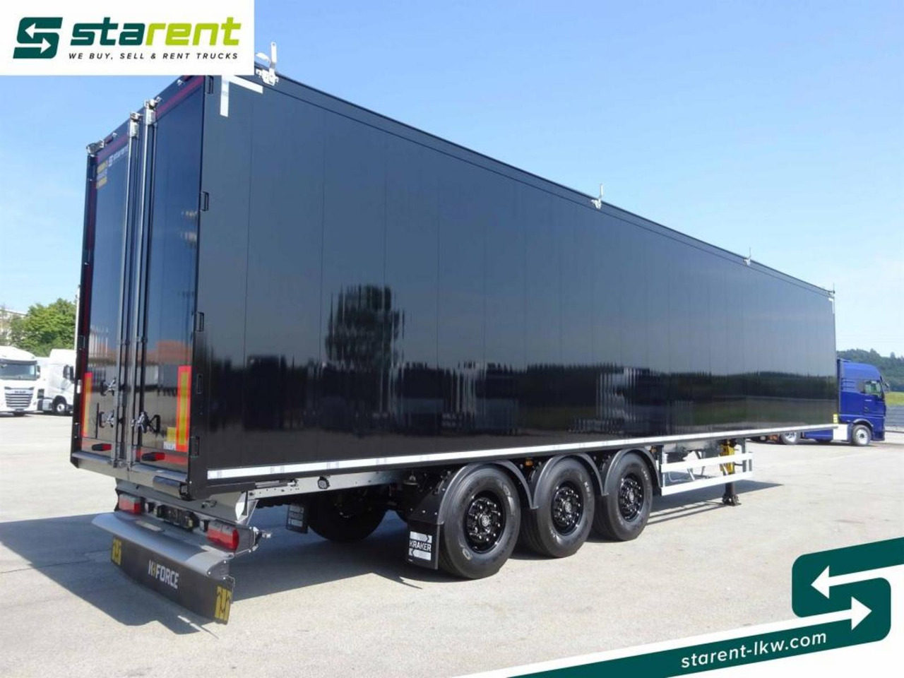 Kraker 8mm 92m³ BPW-Achsen Funk. Verzinkt Liftachse - أرضية المشي نصف مقطورة: صور 5 Kraker 8mm 92m³ BPW-Achsen Funk. Verzinkt Liftachse - أرضية المشي نصف مقطورة: صور 5