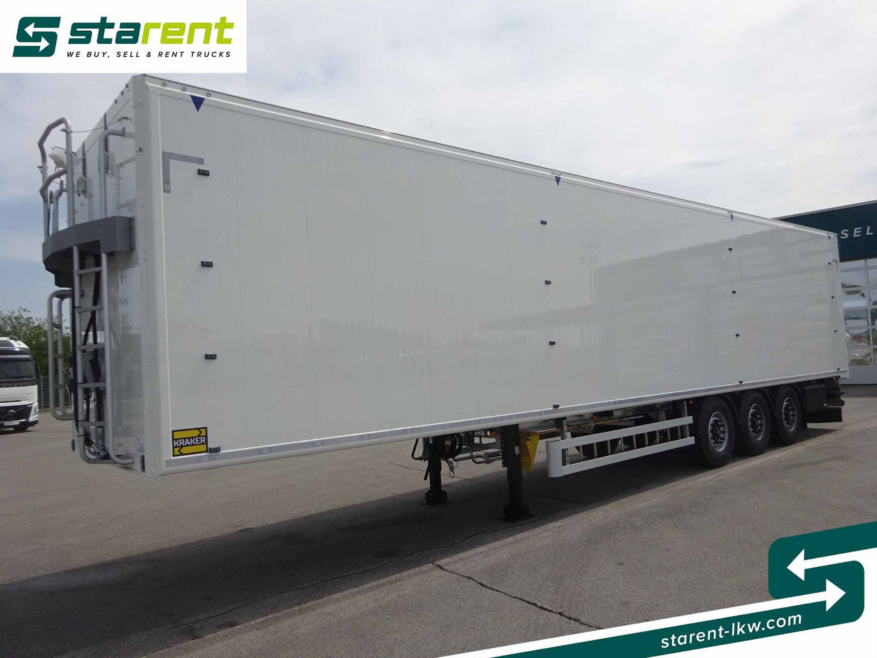 Kraker CF-Z 200ZL, 92 m³, Funkfernbedienung, BPW-Achsen - أرضية المشي نصف مقطورة: صور 1 Kraker CF-Z 200ZL, 92 m³, Funkfernbedienung, BPW-Achsen - أرضية المشي نصف مقطورة: صور 1