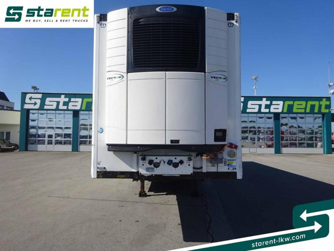 Krone Carrier Vector 1950 Doppelstock Liftachse Trennw. - مبردة نصف مقطورة: صور 2 Krone Carrier Vector 1950 Doppelstock Liftachse Trennw. - مبردة نصف مقطورة: صور 2