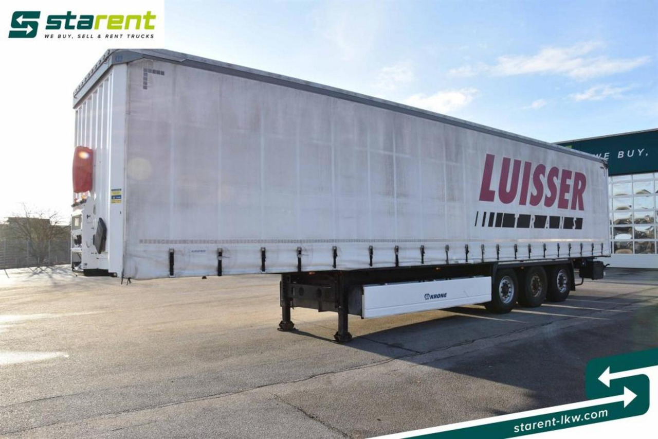 Krone Hubdach Liftachse Palka Palettenanschlagleiste - الخيمة نصف مقطورة: صور 1 Krone Hubdach Liftachse Palka Palettenanschlagleiste - الخيمة نصف مقطورة: صور 1