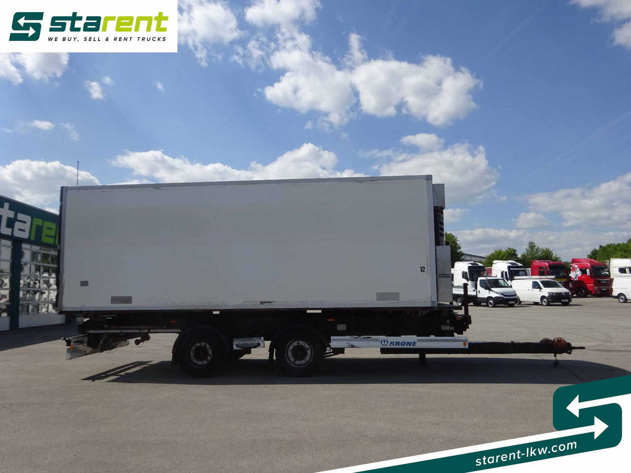 Krone Jumbotandemlafette, BDF Wechselrahmen - مبردة مقطورة: صور 4 Krone Jumbotandemlafette, BDF Wechselrahmen - مبردة مقطورة: صور 4