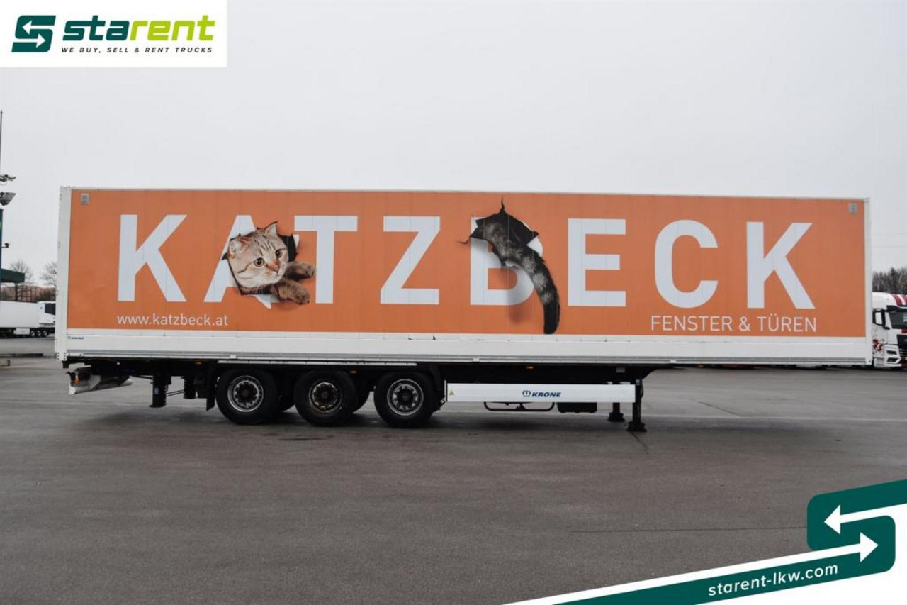 Krone Kleider- Trockenfrachtkoffer Wabco Rückfahrsensor - بصندوق مغلق نصف مقطورة: صور 4 Krone Kleider- Trockenfrachtkoffer Wabco Rückfahrsensor - بصندوق مغلق نصف مقطورة: صور 4