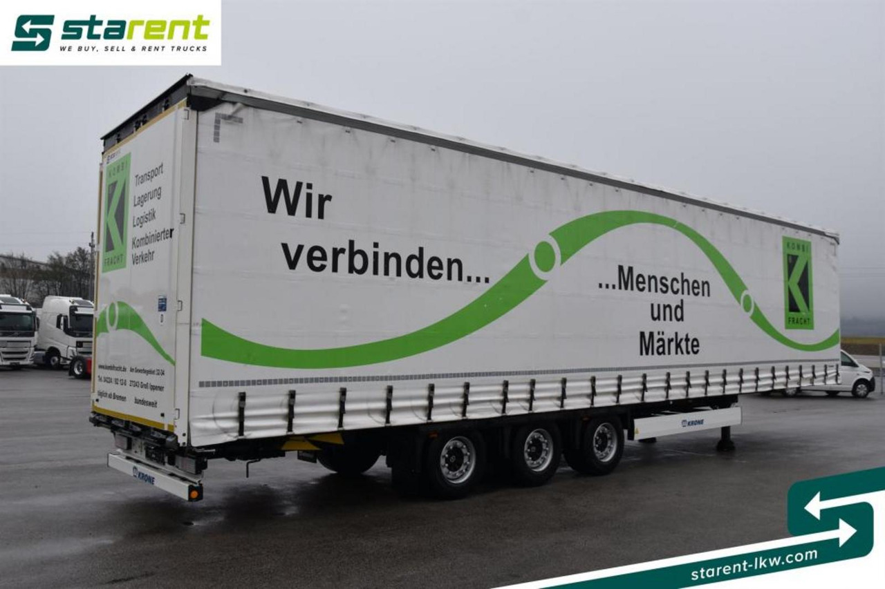 Krone Megatrailer Hubdach Lift-A Palettenanschlagleisten - الخيمة نصف مقطورة: صور 5 Krone Megatrailer Hubdach Lift-A Palettenanschlagleisten - الخيمة نصف مقطورة: صور 5