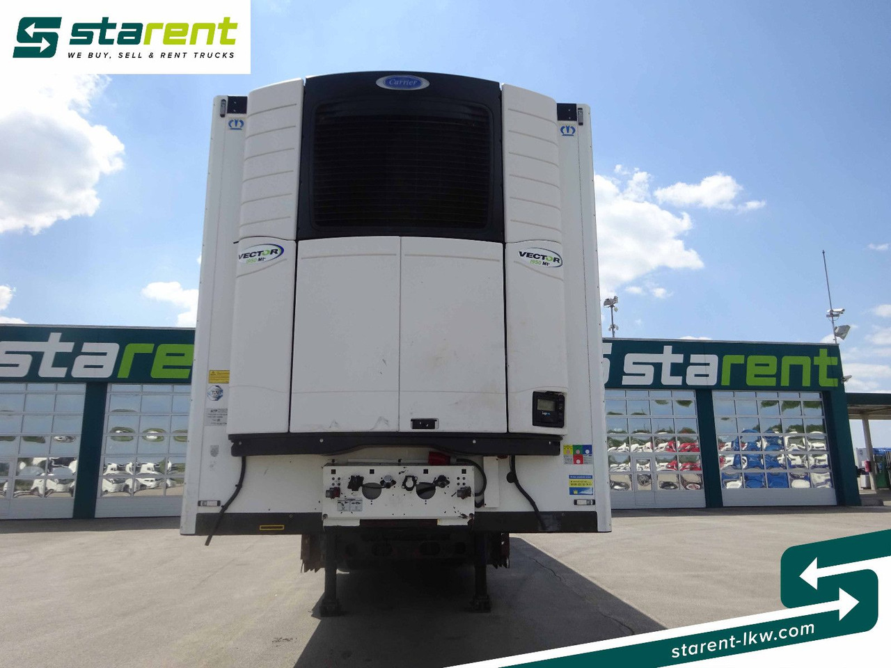 Krone Thermotrailer, Carrier Vector 1950 MT°, 3 Zonen - بصندوق مغلق نصف مقطورة: صور 2 Krone Thermotrailer, Carrier Vector 1950 MT°, 3 Zonen - بصندوق مغلق نصف مقطورة: صور 2