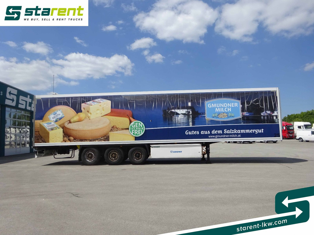 Krone Thermotrailer, Carrier Vector 1950 MT°, 3 Zonen - بصندوق مغلق نصف مقطورة: صور 4 Krone Thermotrailer, Carrier Vector 1950 MT°, 3 Zonen - بصندوق مغلق نصف مقطورة: صور 4