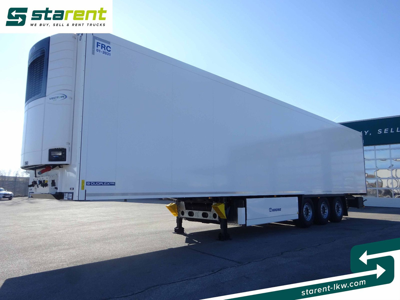 Krone Tiefkühler Carrier Vector 1550, Liftachse - مبردة نصف مقطورة: صور 4 Krone Tiefkühler Carrier Vector 1550, Liftachse - مبردة نصف مقطورة: صور 4