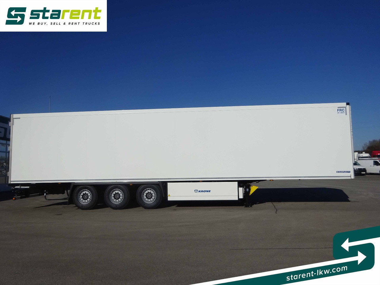 Krone Tiefkühler Carrier Vector 1550, Liftachse - مبردة نصف مقطورة: صور 4 Krone Tiefkühler Carrier Vector 1550, Liftachse - مبردة نصف مقطورة: صور 4