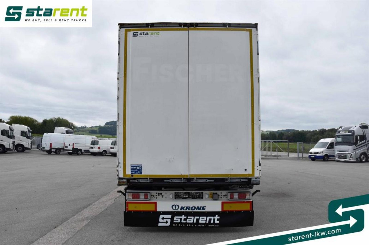 بصندوق مغلق نصف مقطورة Krone Trockenfrachtkoffer 1-Achs Doppelstock TÜV 04/26: صور 6