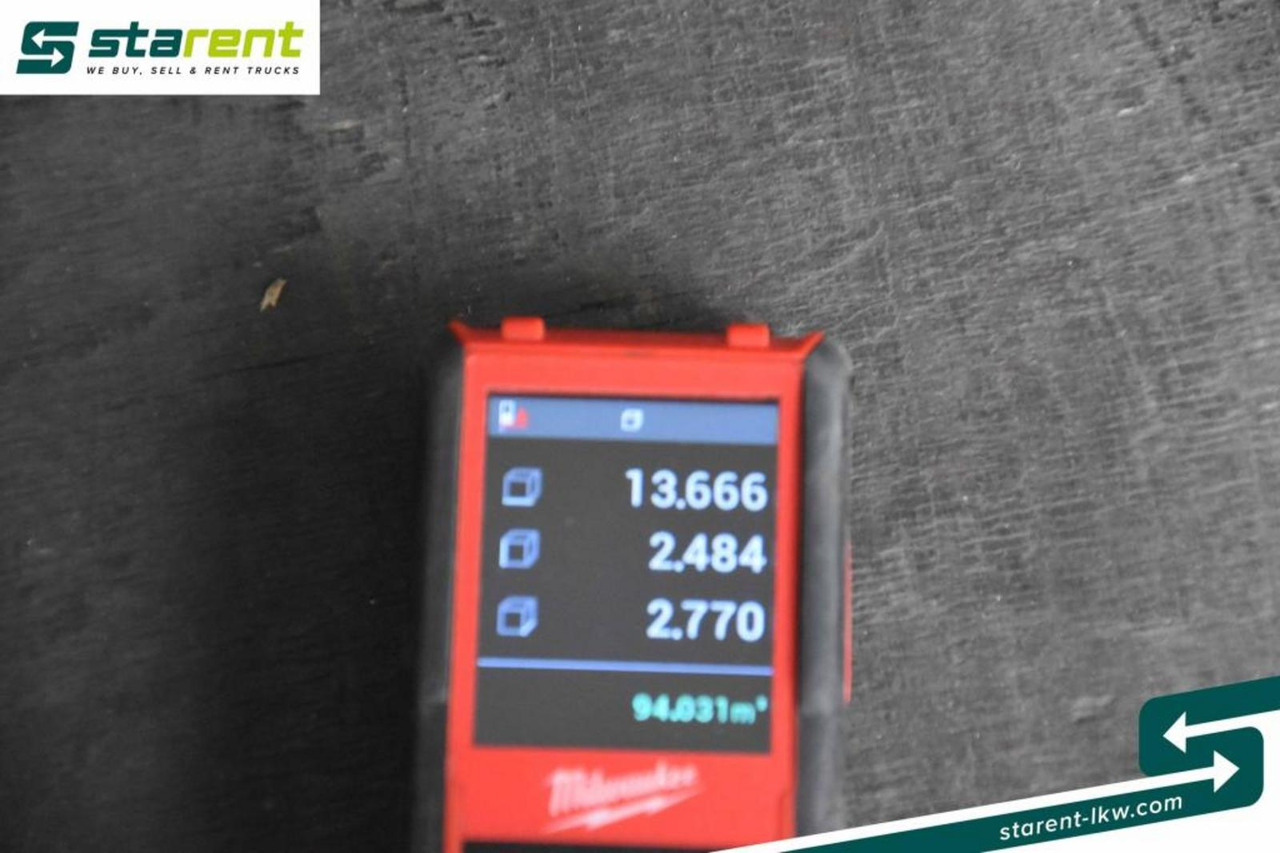 بصندوق مغلق نصف مقطورة Krone Trockenfrachtkoffer 1-Achs Doppelstock TÜV 04/26: صور 20