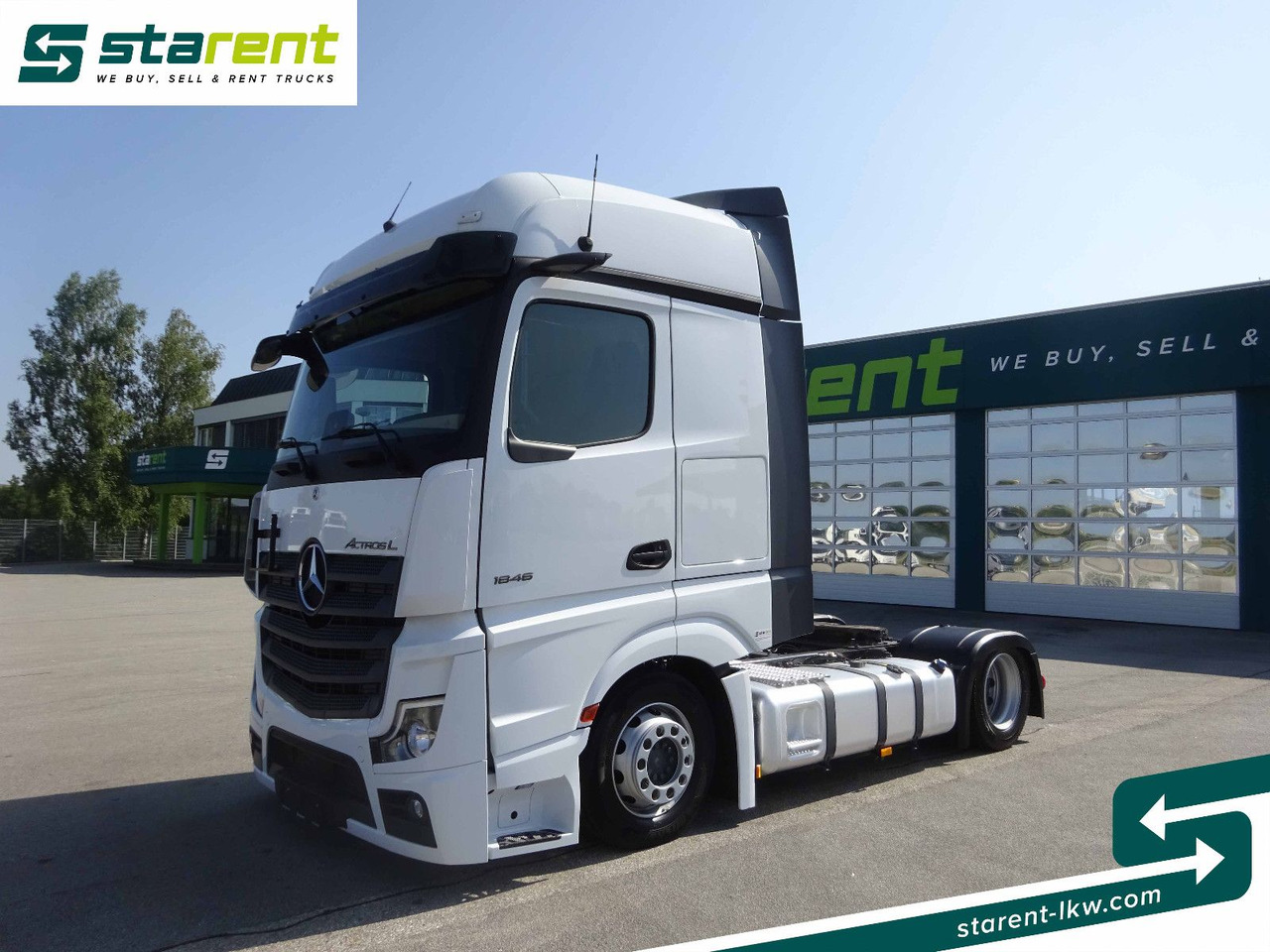 Mercedes-Benz Actros 1846 Low Deck Retarder Standklima ACC - شاحنة جرار: صور 1 Mercedes-Benz Actros 1846 Low Deck Retarder Standklima ACC - شاحنة جرار: صور 1