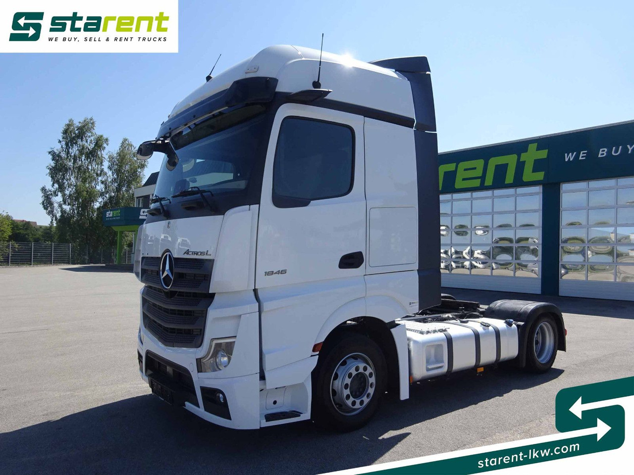 Mercedes-Benz Actros 1846 Low Deck Retarder Standklima ACC - شاحنة جرار: صور 1 Mercedes-Benz Actros 1846 Low Deck Retarder Standklima ACC - شاحنة جرار: صور 1