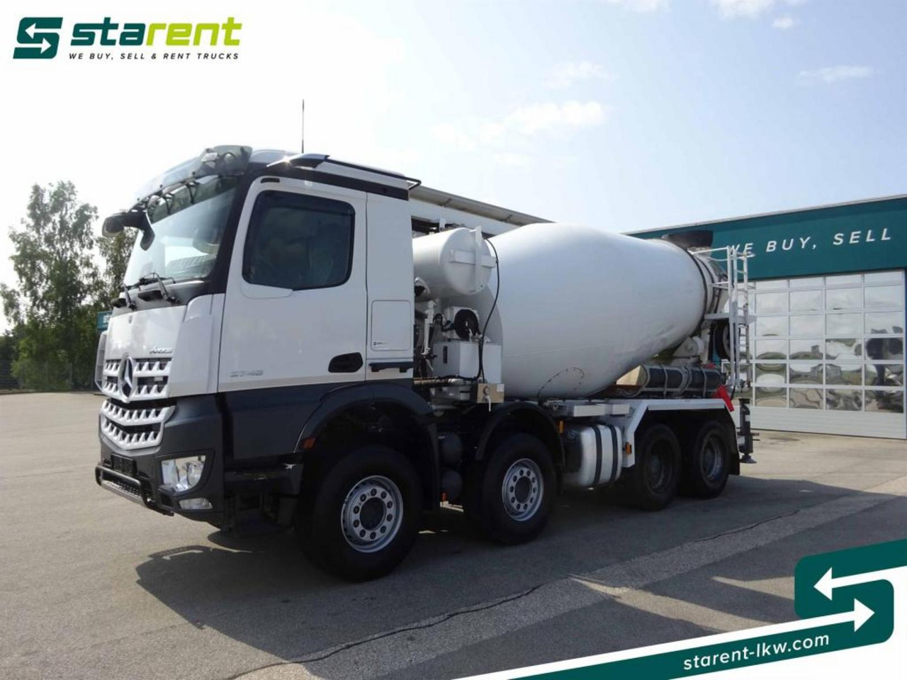 Mercedes Benz Arocs 3748 8x4 Liebherr Betonmischer + Förderband - شاحنة خلاطة خرسانة: صور 1 Mercedes Benz Arocs 3748 8x4 Liebherr Betonmischer + Förderband - شاحنة خلاطة خرسانة: صور 1