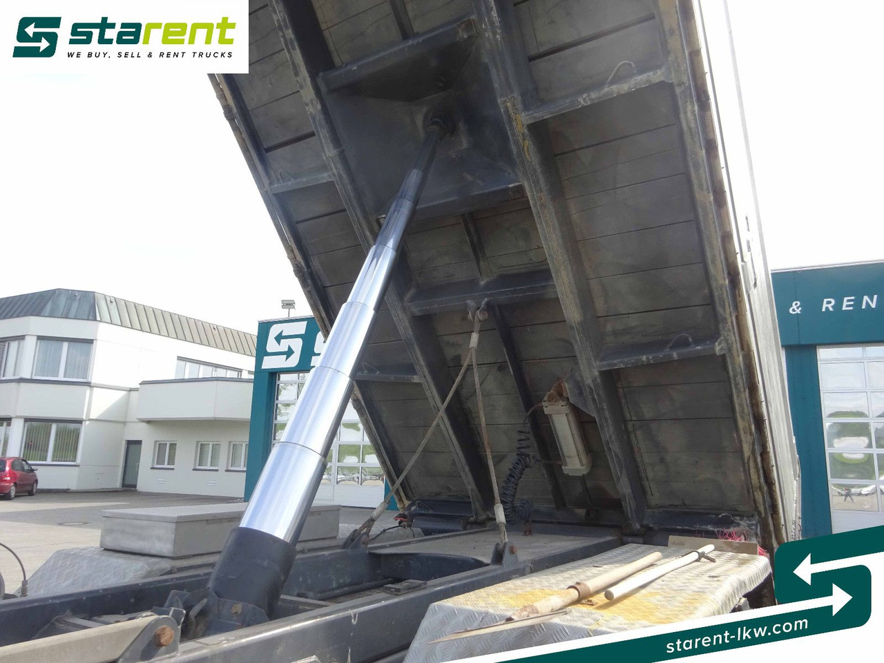 قلابات Renault Premium 450 DXi, 8x4, 3 Seitenkipper, Standklima: صور 15
