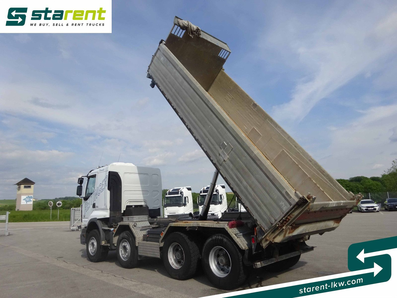 Renault Premium 450 DXi, 8x4, 3 Seitenkipper, Standklima - قلابات: صور 5 Renault Premium 450 DXi, 8x4, 3 Seitenkipper, Standklima - قلابات: صور 5