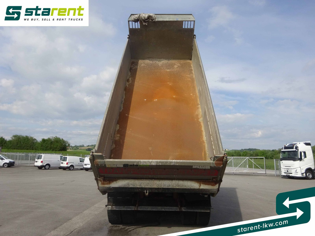 قلابات Renault Premium 450 DXi, 8x4, 3 Seitenkipper, Standklima: صور 6