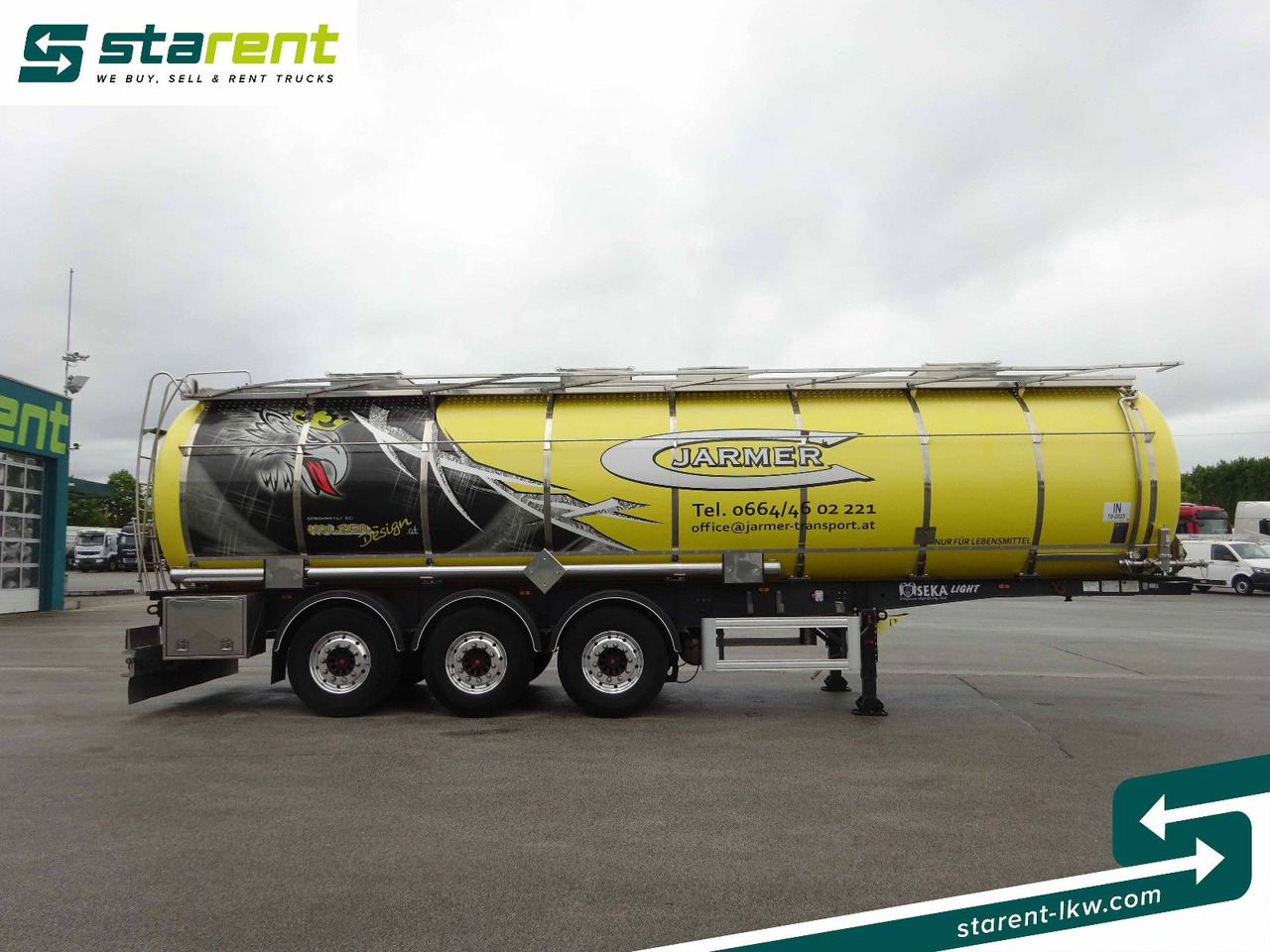 SEKA Lebensmitteltank, ADR, 33.000L, Liftachse - نصف مقطورة صهريج: صور 4 SEKA Lebensmitteltank, ADR, 33.000L, Liftachse - نصف مقطورة صهريج: صور 4