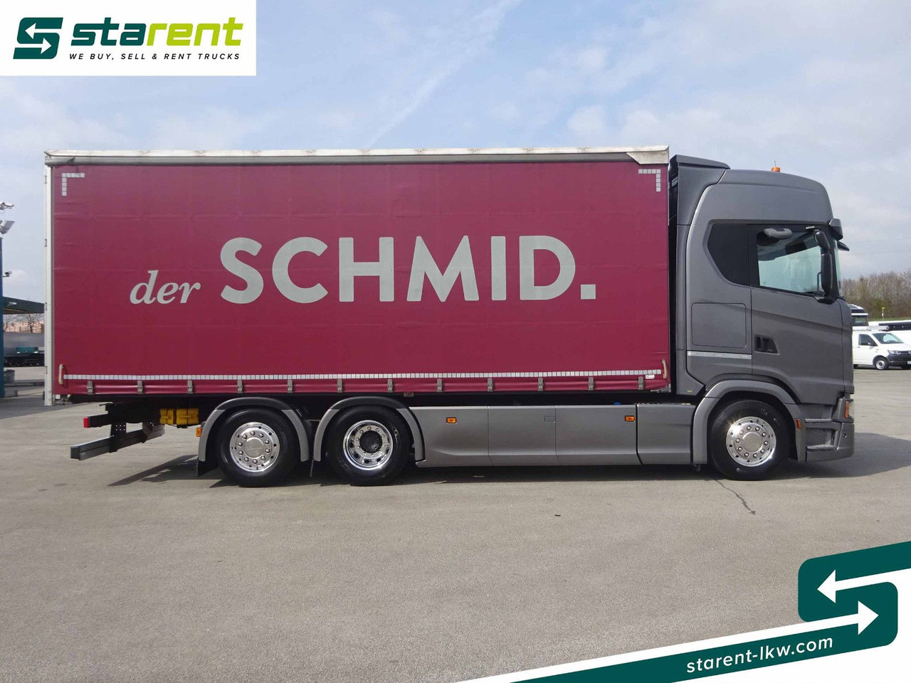 Scania S500 Planen Aufbau Schwarzmüller 6x2, Standklima - شاحنة ستارة: صور 4 Scania S500 Planen Aufbau Schwarzmüller 6x2, Standklima - شاحنة ستارة: صور 4