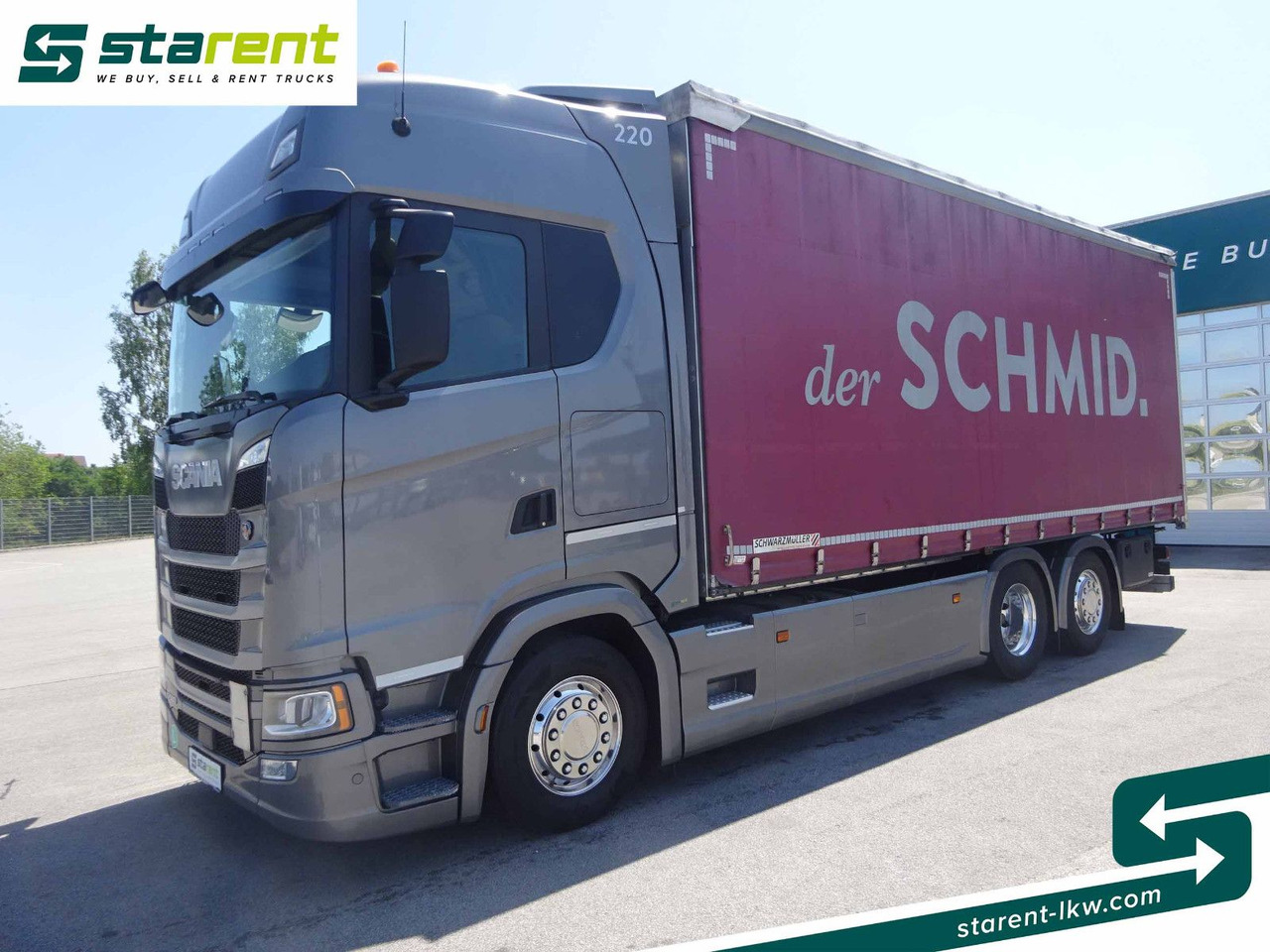 Scania S500 Planen Aufbau Schwarzmüller 6x2, Standklima - شاحنة ستارة: صور 1 Scania S500 Planen Aufbau Schwarzmüller 6x2, Standklima - شاحنة ستارة: صور 1