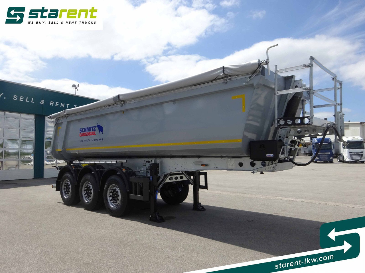 Schmitz Cargobull 3-Achs Kipper, 24m³, Liftachse - قلابة نصف مقطورة: صور 3 Schmitz Cargobull 3-Achs Kipper, 24m³, Liftachse - قلابة نصف مقطورة: صور 3