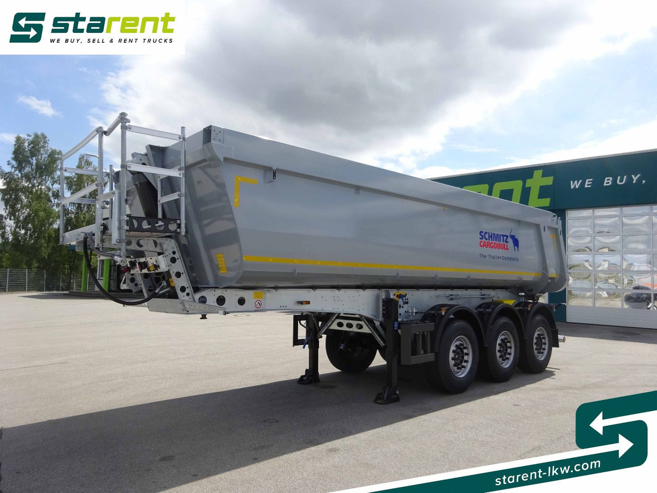 Schmitz Cargobull 3-Achs Kipper, 24m³, Liftachse - قلابة نصف مقطورة: صور 1 Schmitz Cargobull 3-Achs Kipper, 24m³, Liftachse - قلابة نصف مقطورة: صور 1