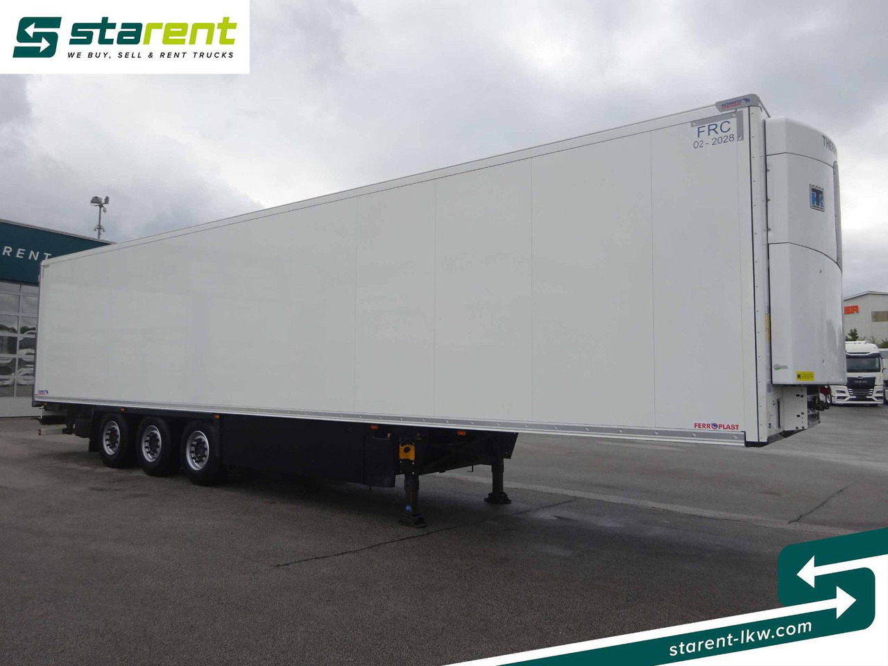 Schmitz Cargobull Thermo King SLXi300, Palettenkasten, 4.229 Std. - بصندوق مغلق نصف مقطورة: صور 3 Schmitz Cargobull Thermo King SLXi300, Palettenkasten, 4.229 Std. - بصندوق مغلق نصف مقطورة: صور 3