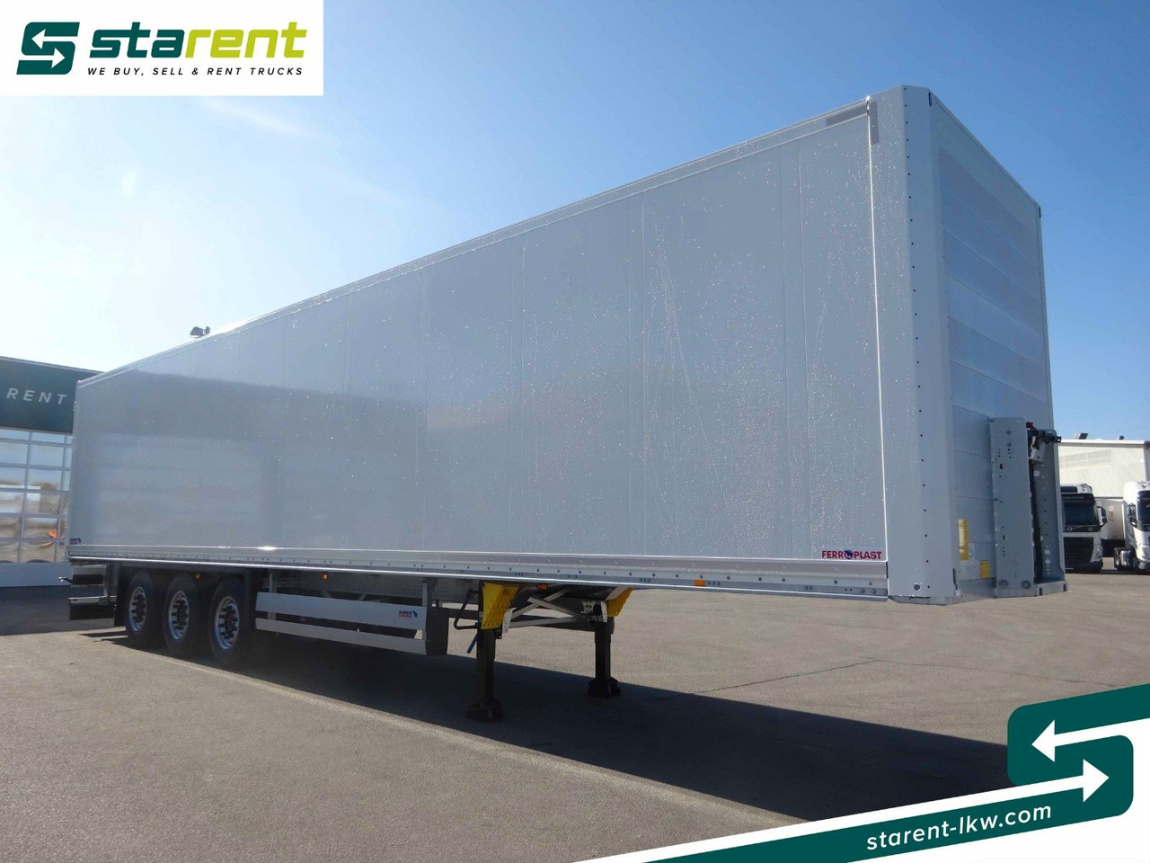Schmitz Cargobull Trockenfrachtkoffer, Doppelstock, Liftachse - بصندوق مغلق نصف مقطورة: صور 3 Schmitz Cargobull Trockenfrachtkoffer, Doppelstock, Liftachse - بصندوق مغلق نصف مقطورة: صور 3