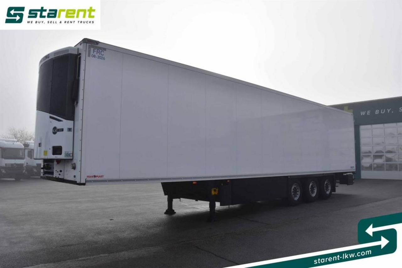 Schmitz ThermoKing SLXi300 Palettenkasten 7.114 Std. - مبردة نصف مقطورة: صور 1 Schmitz ThermoKing SLXi300 Palettenkasten 7.114 Std. - مبردة نصف مقطورة: صور 1