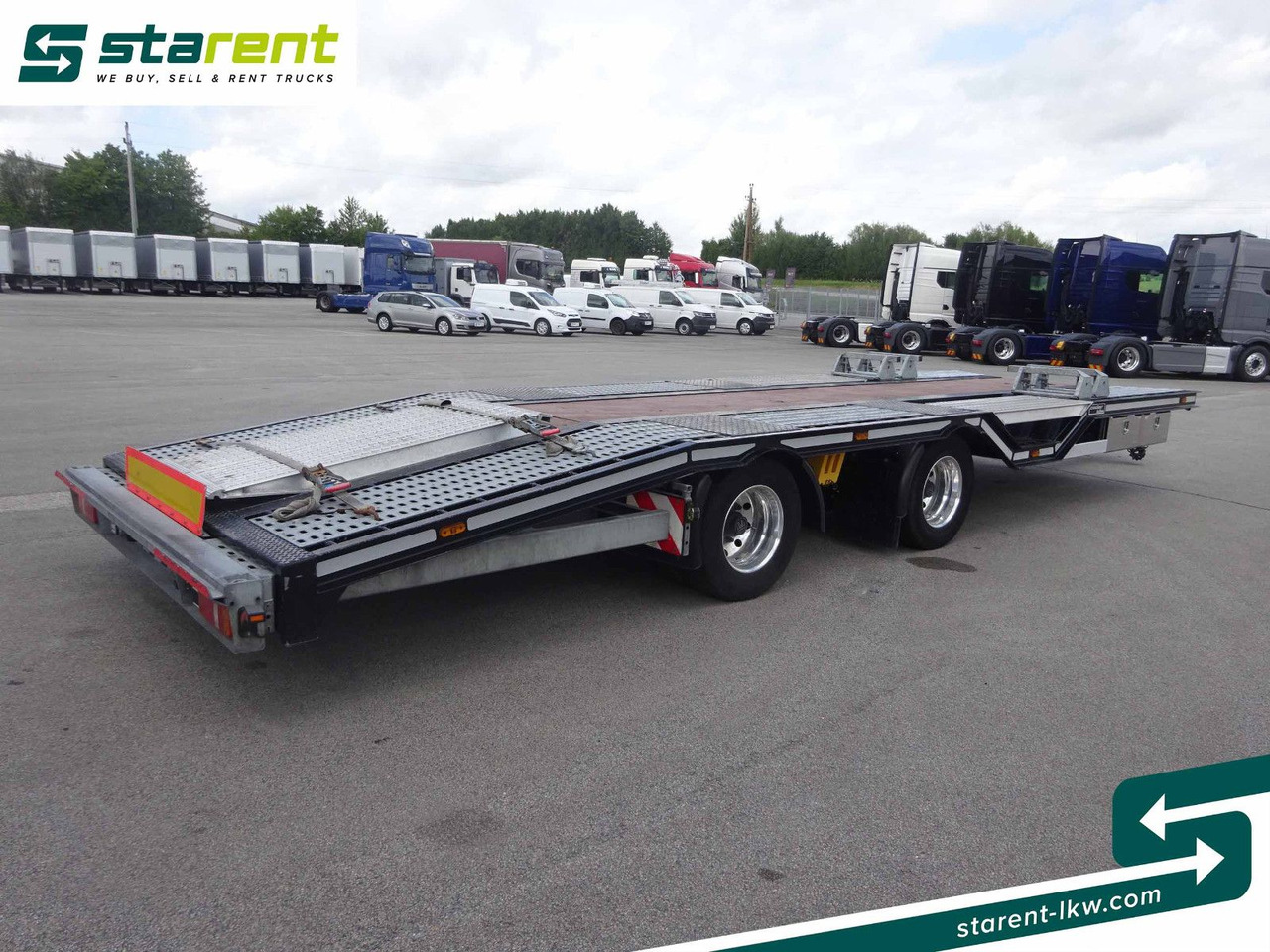 Ziegler Starrdeichselanhänger ZA20, Alufelgen - شاحنة نقل سيارات مقطورة: صور 5 Ziegler Starrdeichselanhänger ZA20, Alufelgen - شاحنة نقل سيارات مقطورة: صور 5