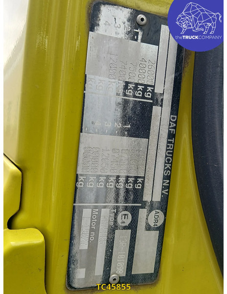 DAF CF 75 310 - شاحنة القمامة: صور 4 DAF CF 75 310 - شاحنة القمامة: صور 4