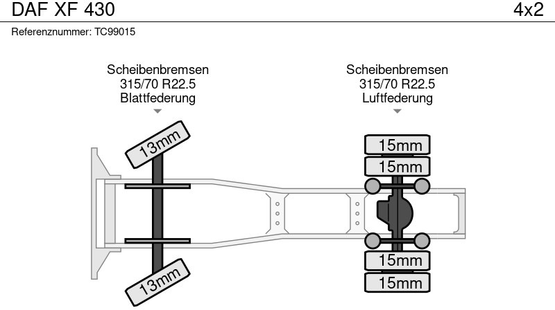 شاحنة جرار DAF XF 430: صور 7 شاحنة جرار DAF XF 430: صور 7