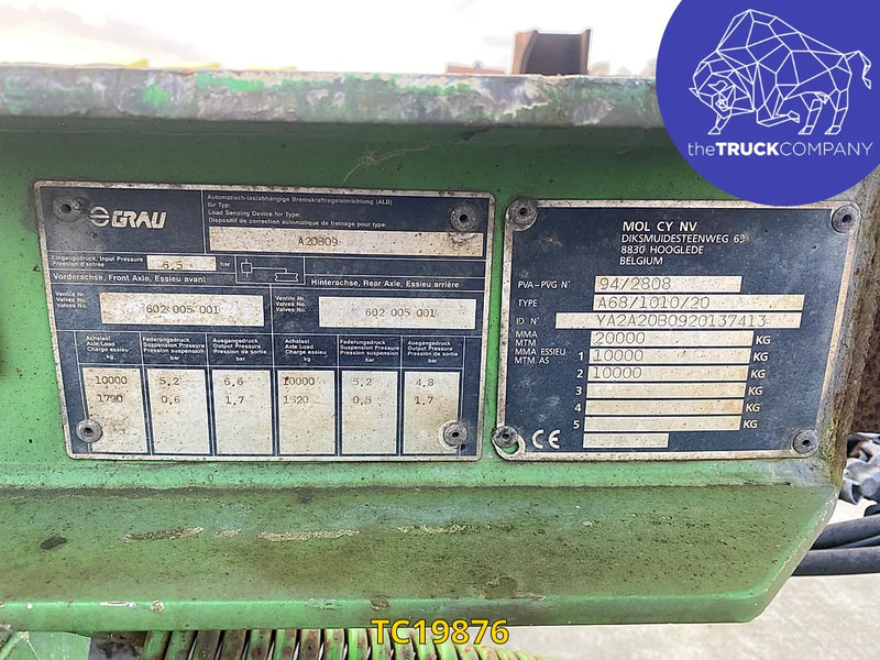 MOL - شاحنات الحاويات/ جسم علوي قابل للتغيير مقطورة: صور 4 MOL - شاحنات الحاويات/ جسم علوي قابل للتغيير مقطورة: صور 4