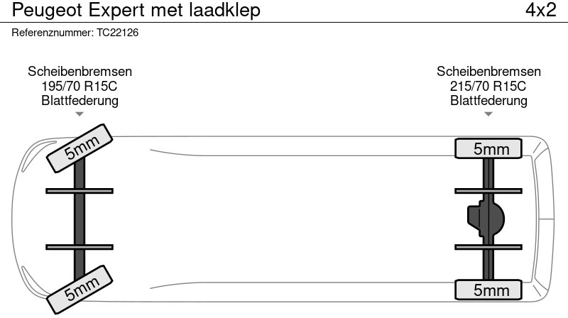 Peugeot Expert met laadklep - فان: صور 5 Peugeot Expert met laadklep - فان: صور 5